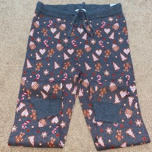 American eagle Christmas sweater leggings